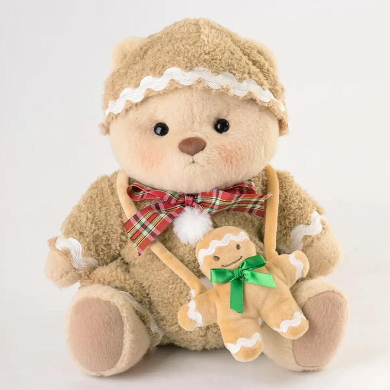 Handmade Jointed Teddy Bear – 12” Poseable Plush