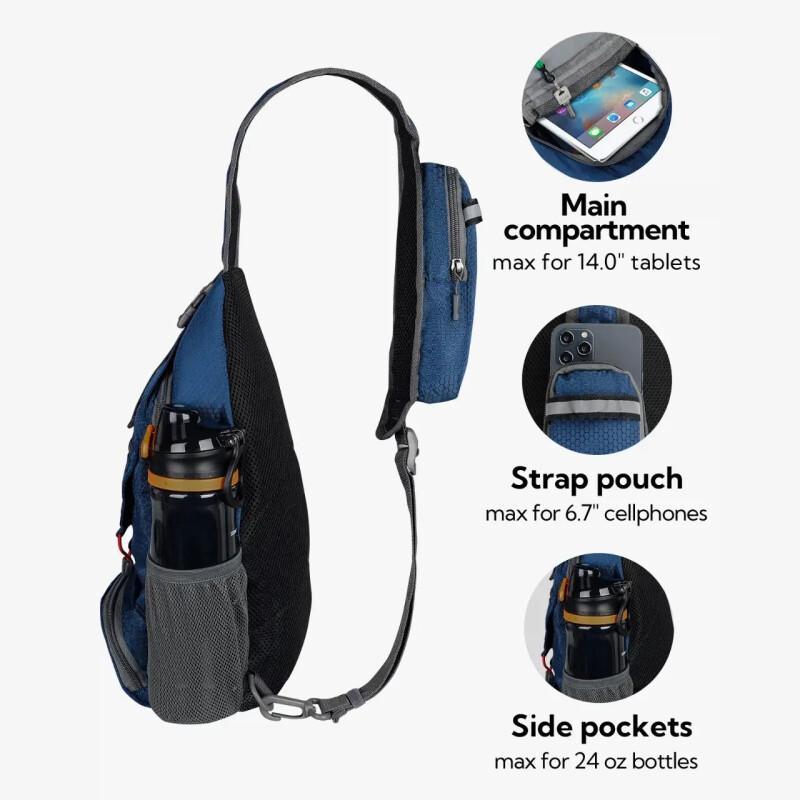 Packable Sling Backpack – Lightweight Crossbody Daypack
