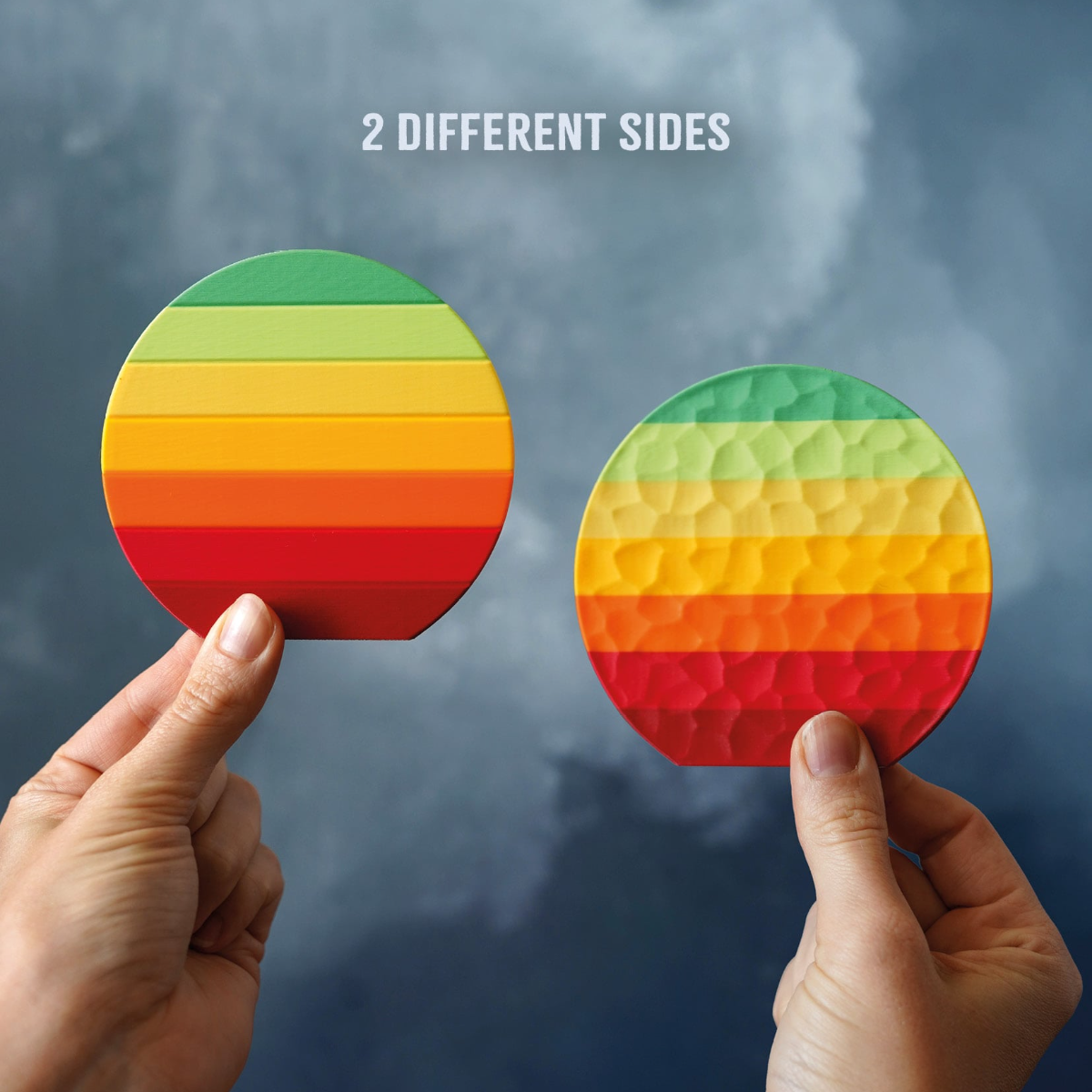 Creative 3D Print Sundowner Coaster Set