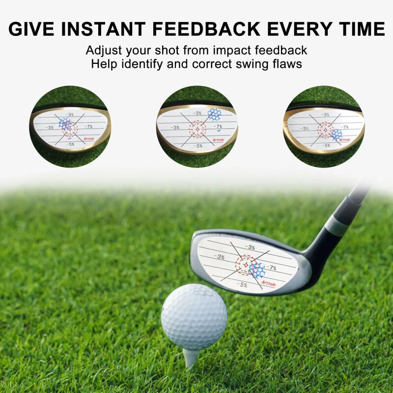 Golf Impact Tape – Swing & Sweet Spot Trainer