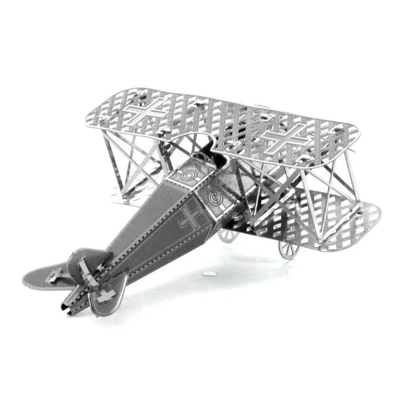 3D Metal Puzzle: Build Your Own Aircraft - No Glue Required!