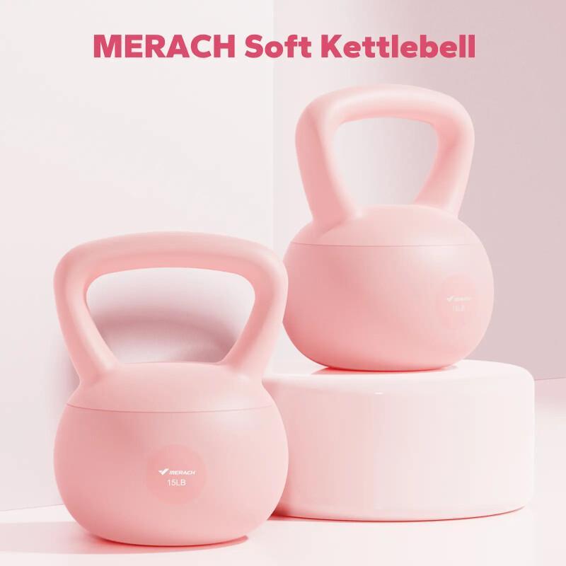 Soft Kettlebell With Handle For Strength & Core Training – Safe Weightlifting Kettlebell For Home Gym Fitness