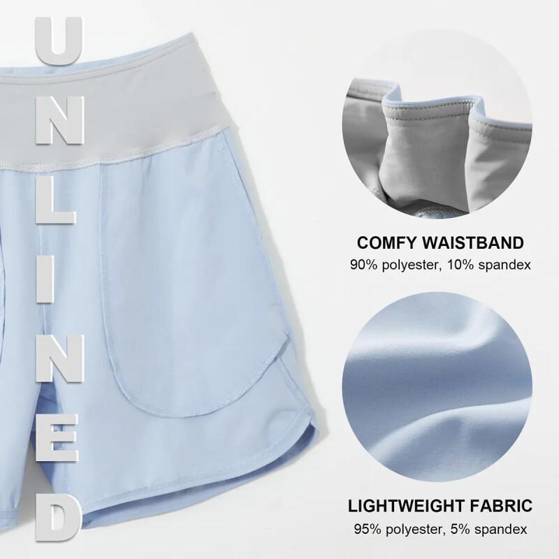 Women's 3‘’/5''/7'' Athletic Long Running Shorts - High Waistband Quick Dry