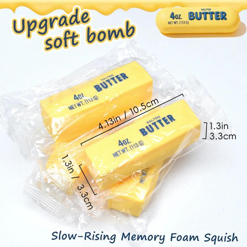 Squish Butter Fidget Toy – Soft Stress Relief Squeeze