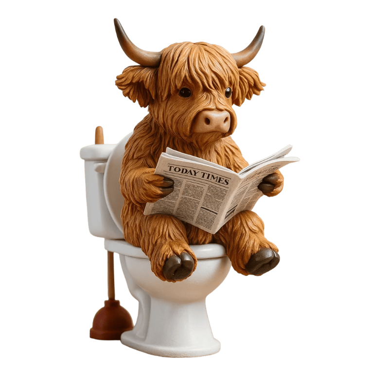 Cozy Highland Cow Countdown To Christmas 2025