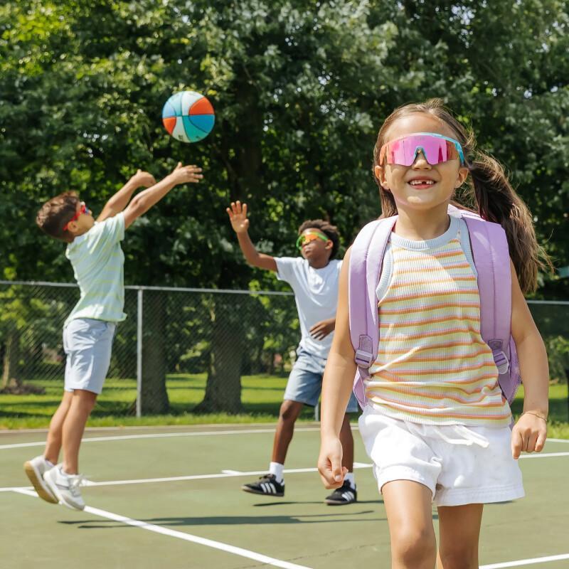 Kids Candy Collection TR90 Sports Sunglasses – Lightweight UV400 Protection For Active Kids & Teens