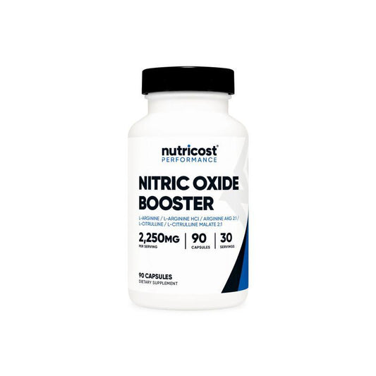 Nitric Oxide Booster Capsules - 2250mg Per Serving - Dietary And Healthcare Supplement