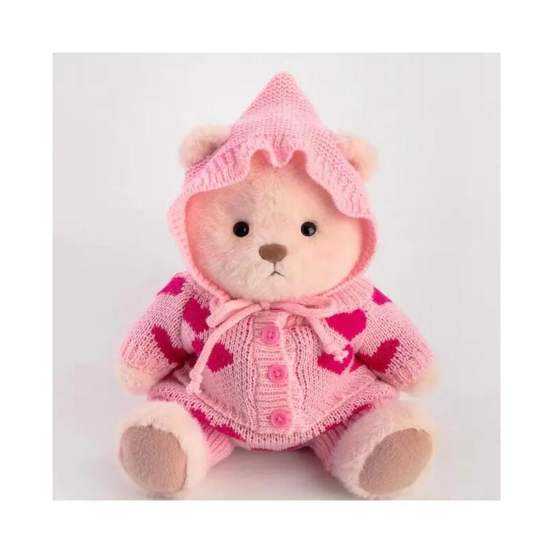 Handmade Jointed Teddy Bear – 12” Poseable Plush