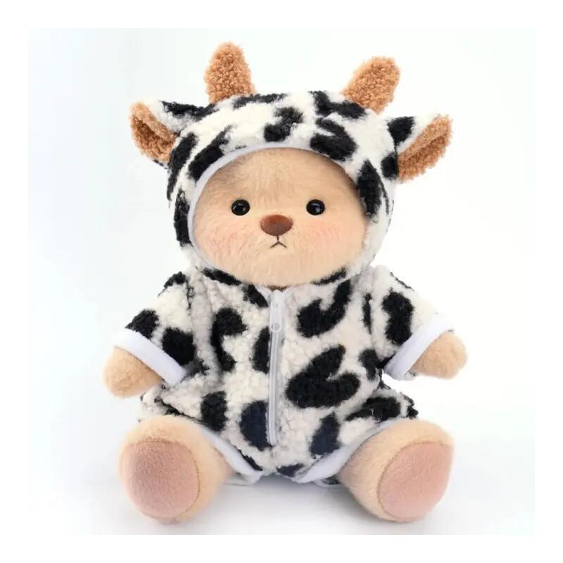 Handmade Jointed Teddy Bear – 12” Poseable Plush