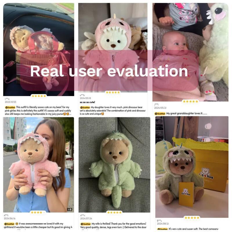 Handmade Jointed Teddy Bear – 12” Poseable Plush