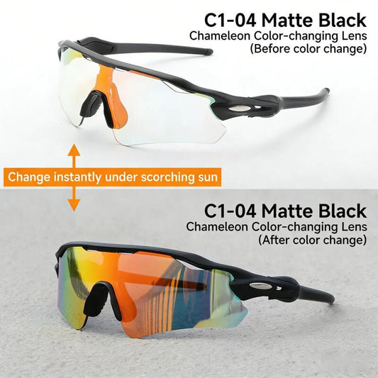 Polarized TR90 Sports Sunglasses For Outdoor & Cycling