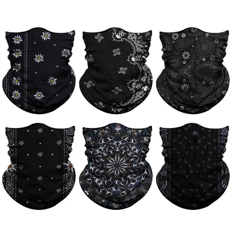 UV Cooling Neck Gaiter Set (6 Pack) – Multi-Use Face Cover
