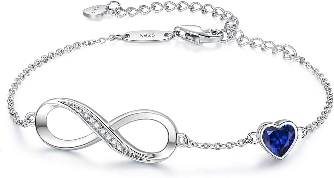 Mobius Strip Monthly Commemorative Bracelet