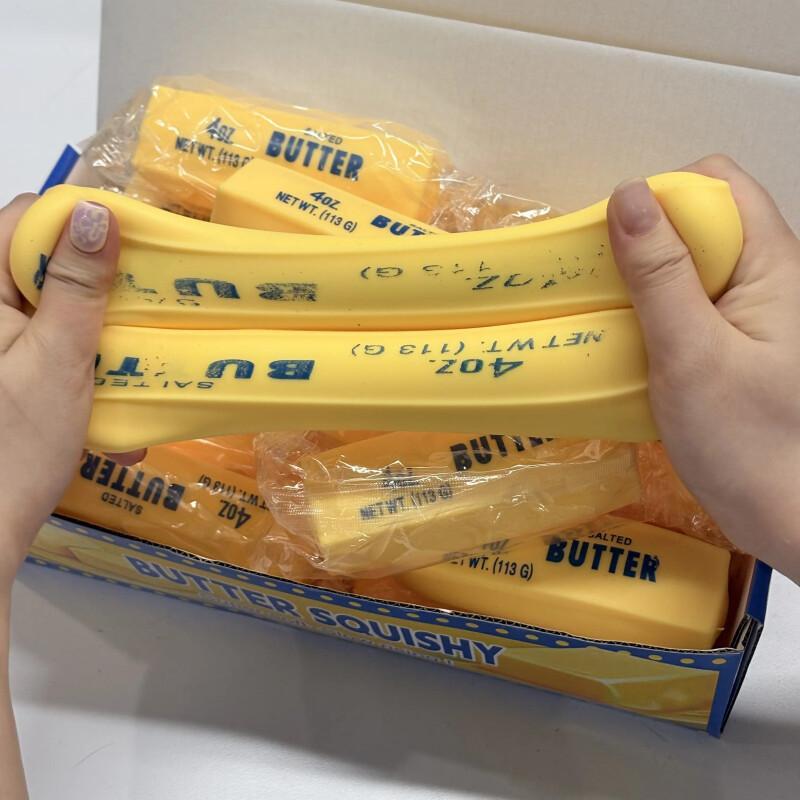 Squish Butter Fidget Toy – Soft Stress Relief Squeeze