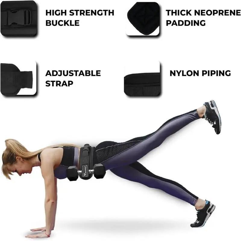 Adjustable Hip Thrust Belt – Resistance Glute Trainer