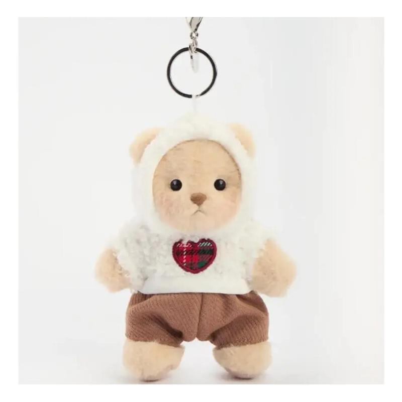 Handmade Jointed Teddy Bear – 12” Poseable Plush