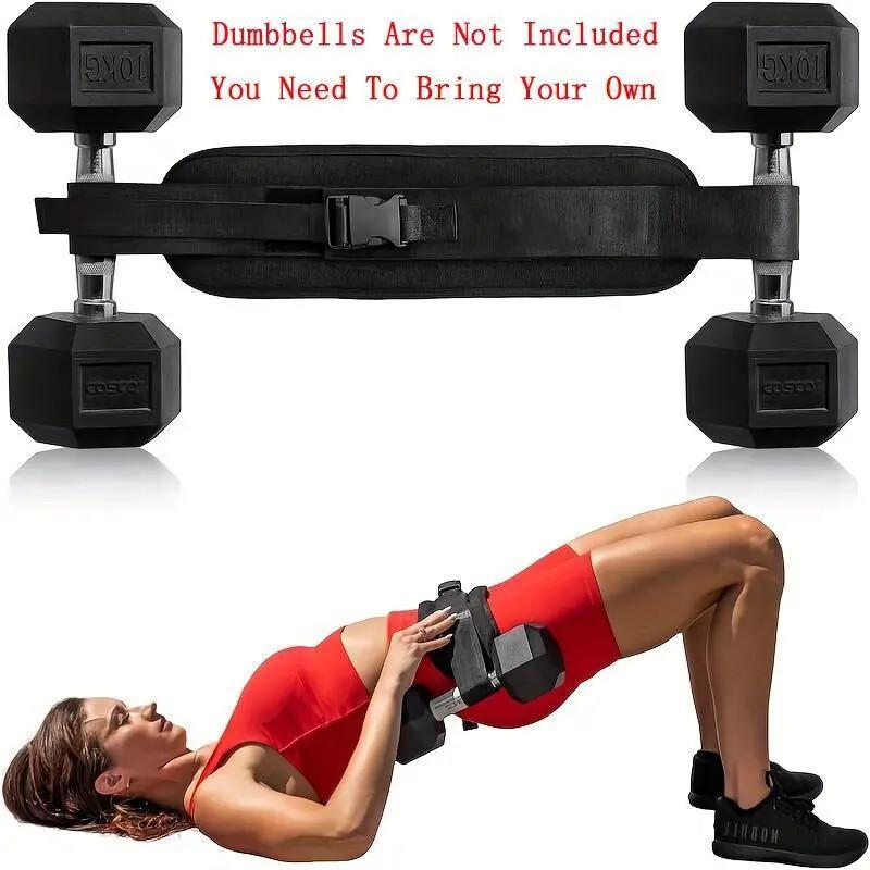 Adjustable Hip Thrust Belt – Resistance Glute Trainer