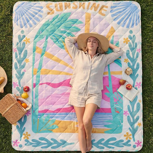 Waterproof Picnic Blanket – Portable Foldable Outdoor Mat