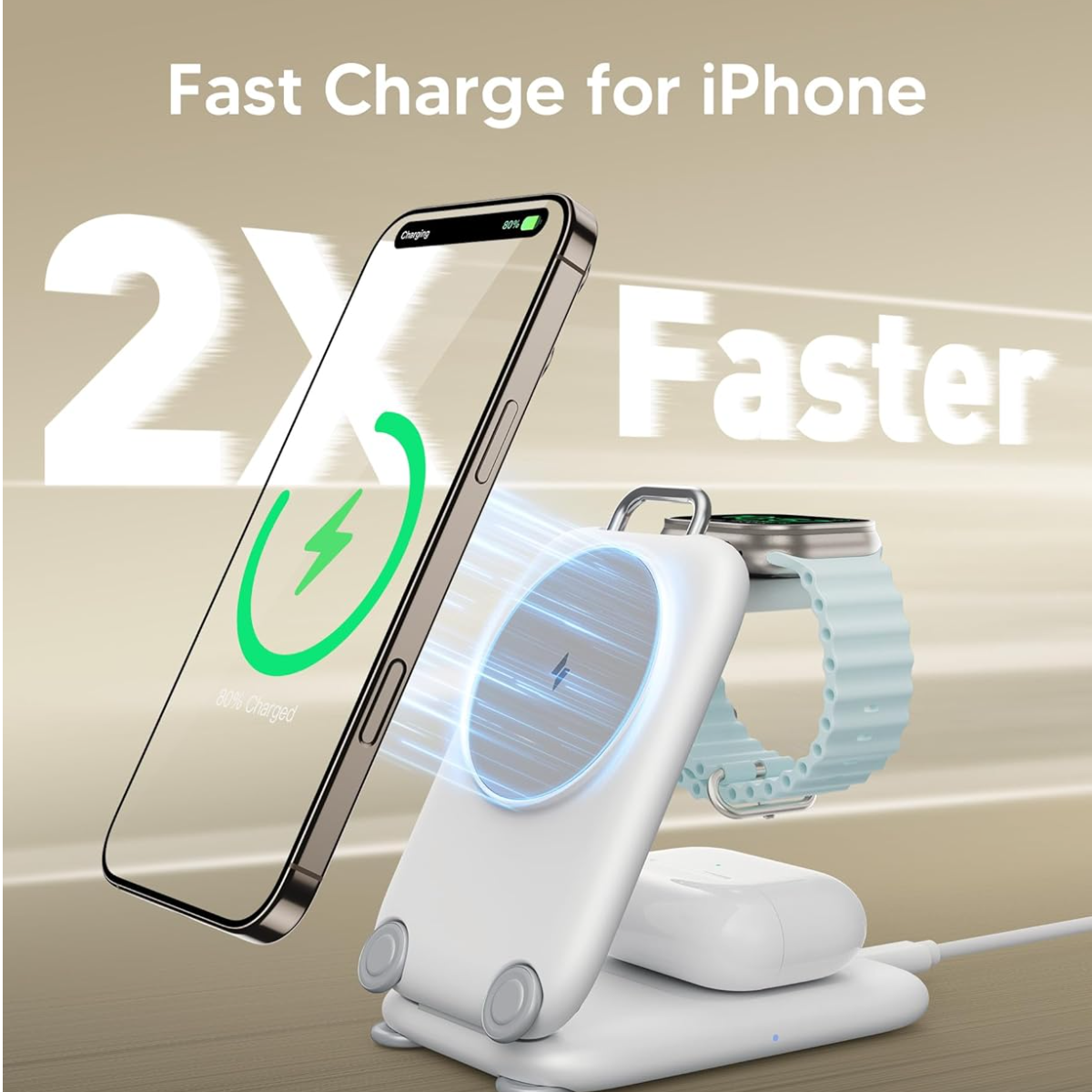 3-in-1 Travel Charging Station