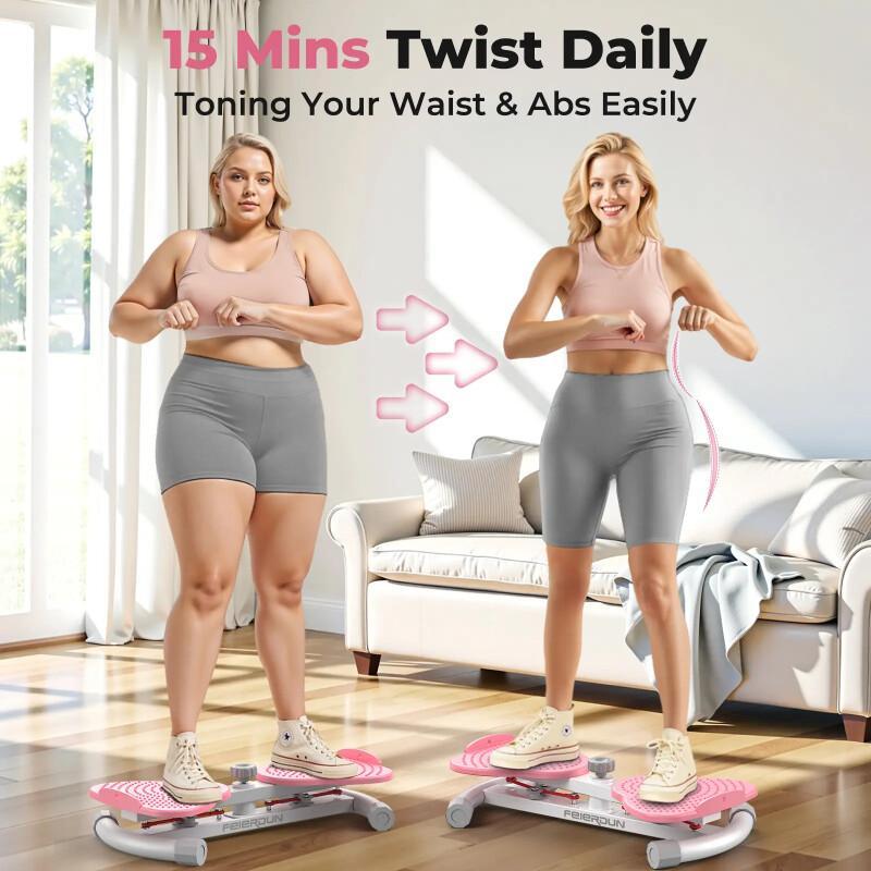 Waist Twist Machine – Home Gym Abs Twister For Core Strength & Toned Waist