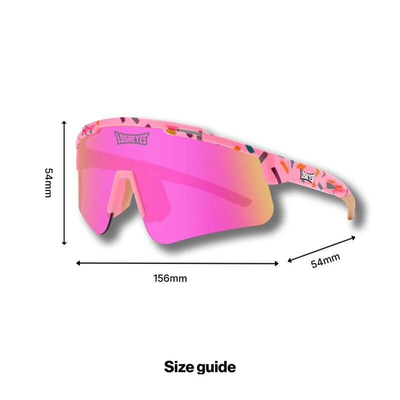Kids Candy Collection TR90 Sports Sunglasses – Lightweight UV400 Protection For Active Kids & Teens