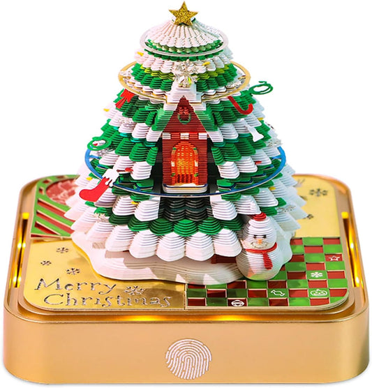 3D Illuminated Paper Sculpture Calendar