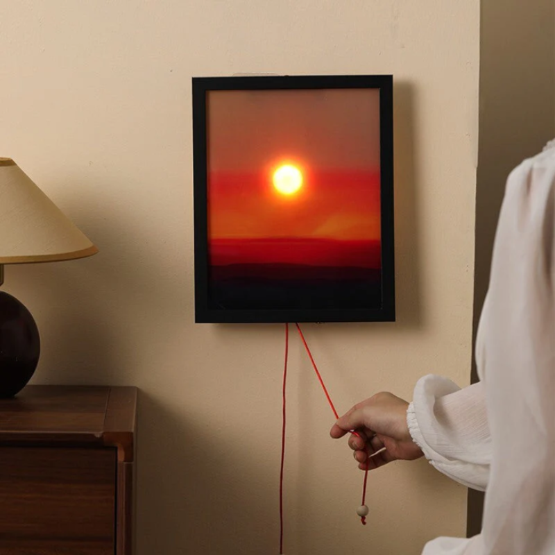 Sunset Time Atmosphere Art Wall Lamp
