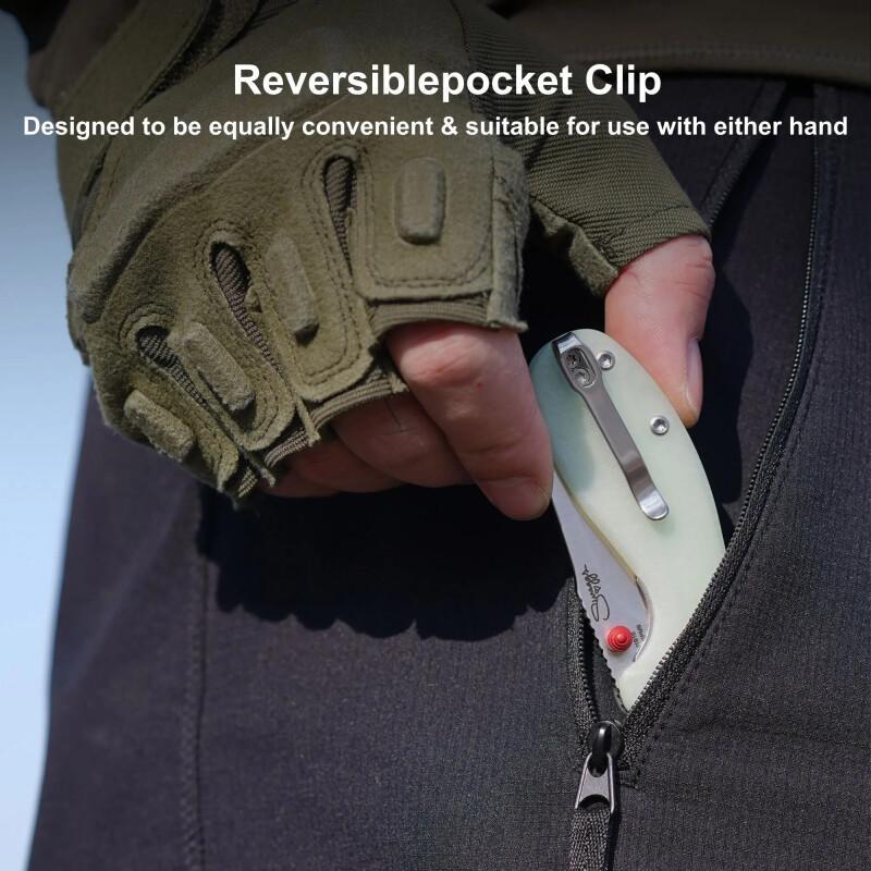 Pocket Knife - AR-RPM9 Steel, G10 Handle EDC Tool