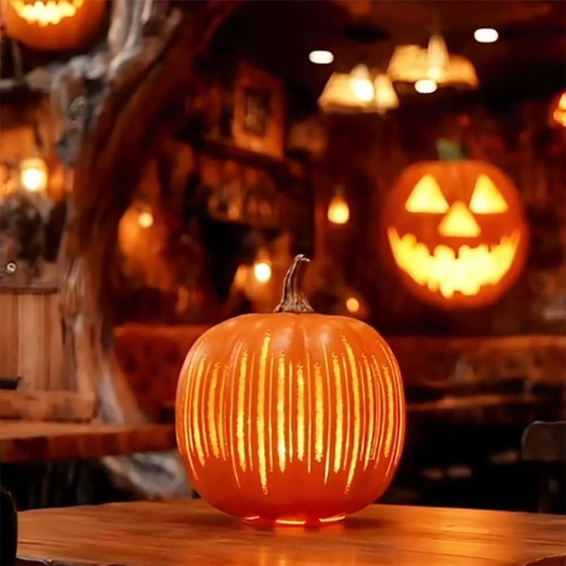 LED Illuminated Pumpkin Decorations