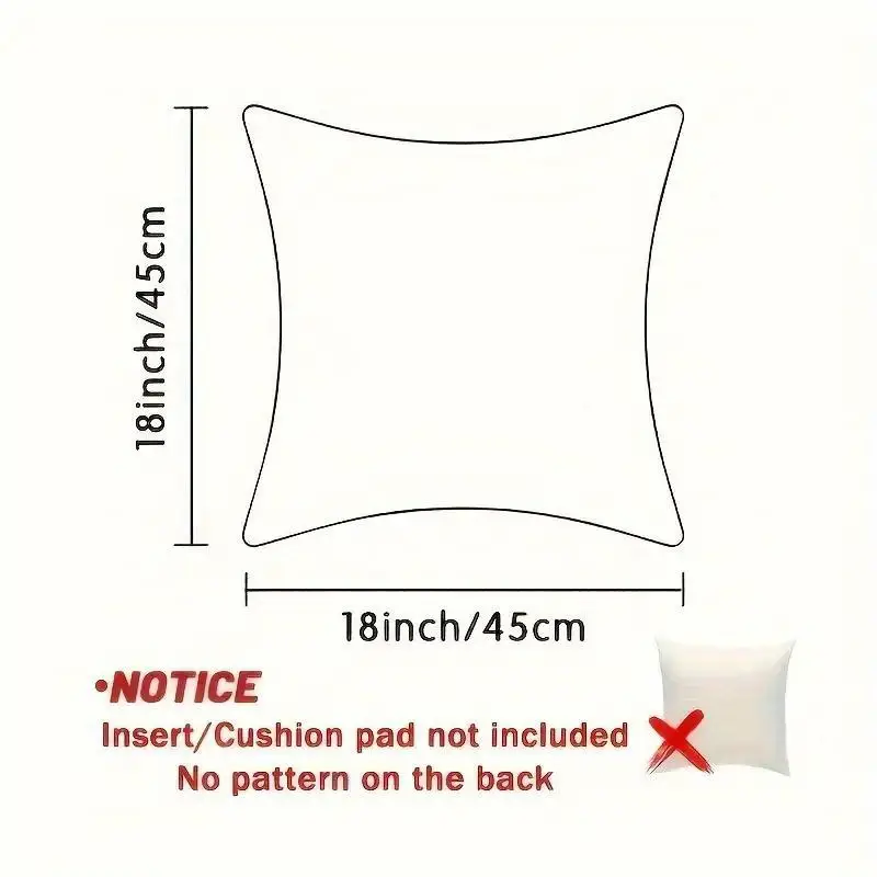 4-Pack Christmas Pillow Cover Set