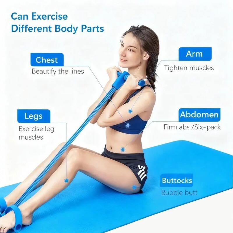 Multi-functional Pedal Resistance Band Trainer