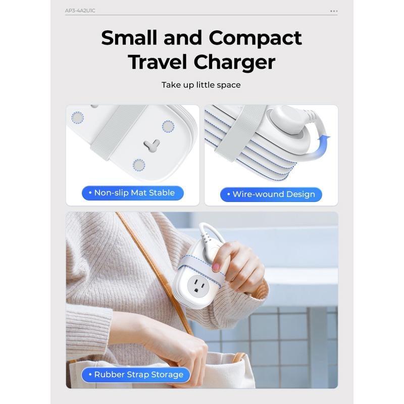ORICO Compact Travel Power Strip