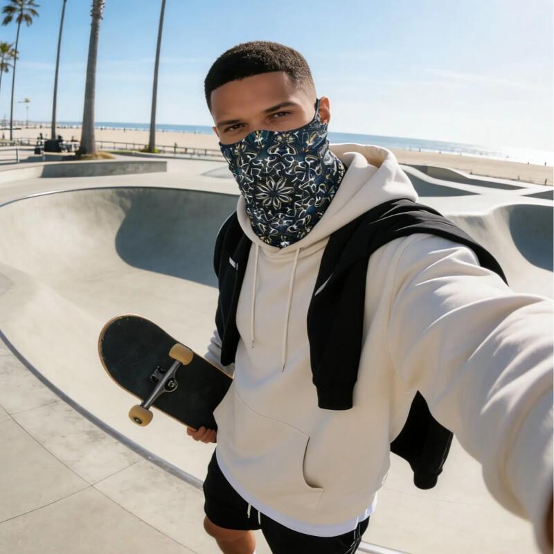 UV Cooling Neck Gaiter Set (6 Pack) – Multi-Use Face Cover