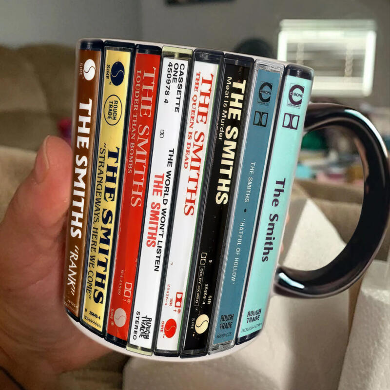 The Smiths Albums Cassette Collection Mug - Retro Music Gift