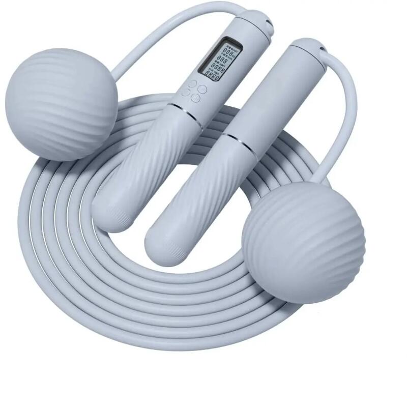 2-in-1 Cordless Jump Rope With Counter – Adjustable Smart Fitness Rope