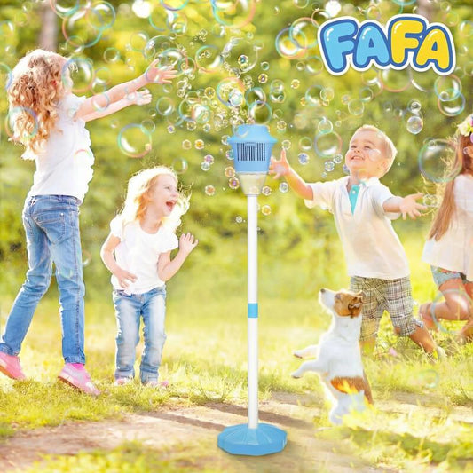 Automatic Bubble Machine For Kids – Light-Up Rechargeable Blower