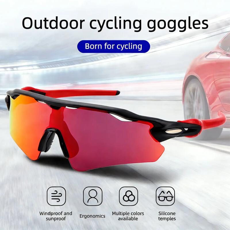 Polarized TR90 Sports Sunglasses For Outdoor & Cycling