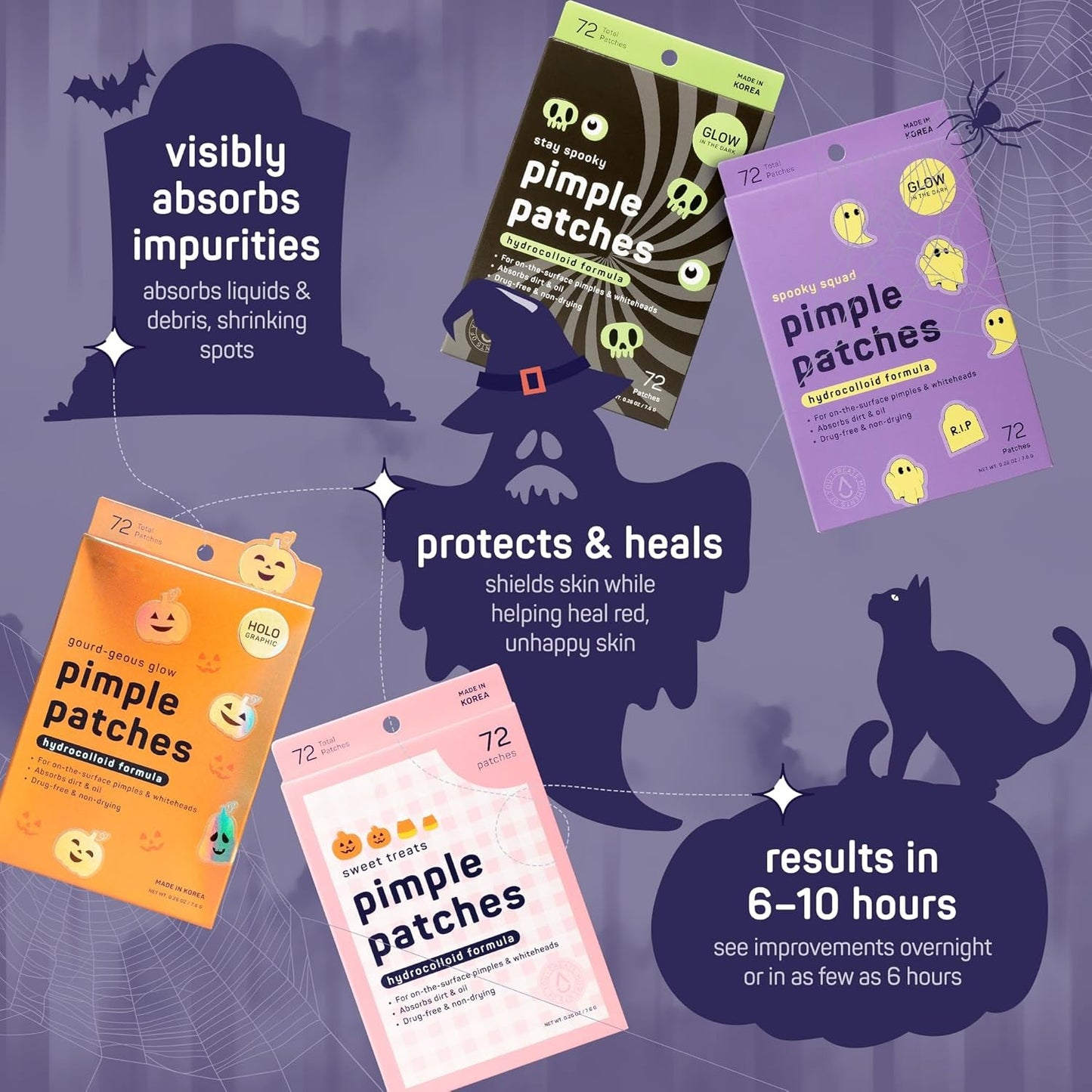 Trick Or Treat Yourself! Creative Halloween Beauty and Skincare Products Gift Pack