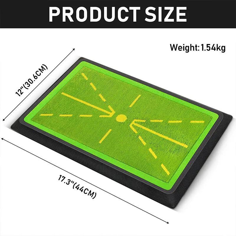 Golf Hitting Mat – Swing Path Feedback For Indoor & Outdoor Practice