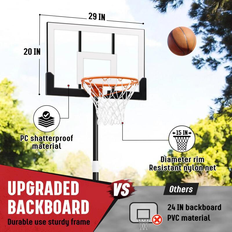 Mini Hoop Indoor Basketball Court Outdoor & Pool Play Sets