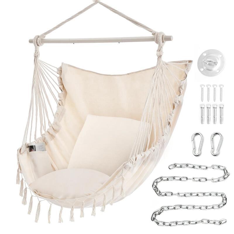 Portable Hammock With Stand – 450LB Steel Frame Outdoor Lounge