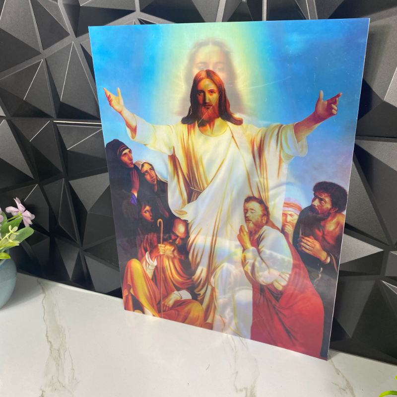 Jesus Christ 3D Lenticular Poster