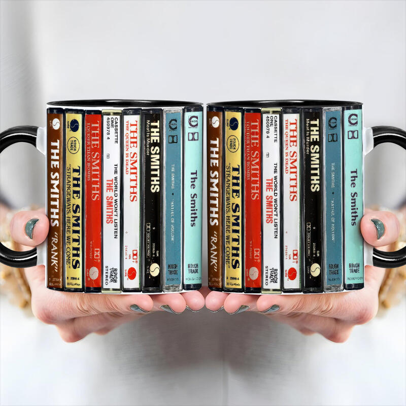 The Smiths Albums Cassette Collection Mug - Retro Music Gift