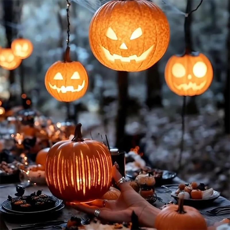 LED Illuminated Pumpkin Decorations
