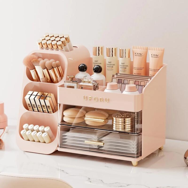 Large Makeup Organizer Box – Multi-Functional Cosmetic Storage