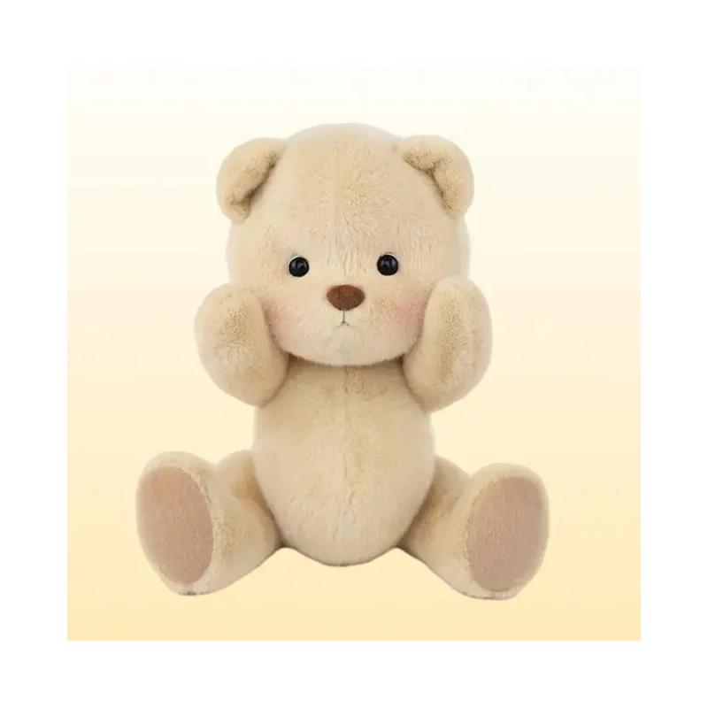 Handmade Jointed Teddy Bear – 12” Poseable Plush