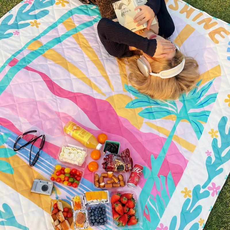 Waterproof Picnic Blanket – Portable Foldable Outdoor Mat