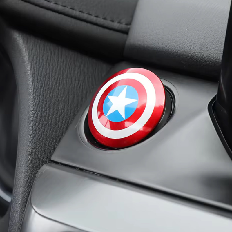 Super Heroes Engine Start Button Cap