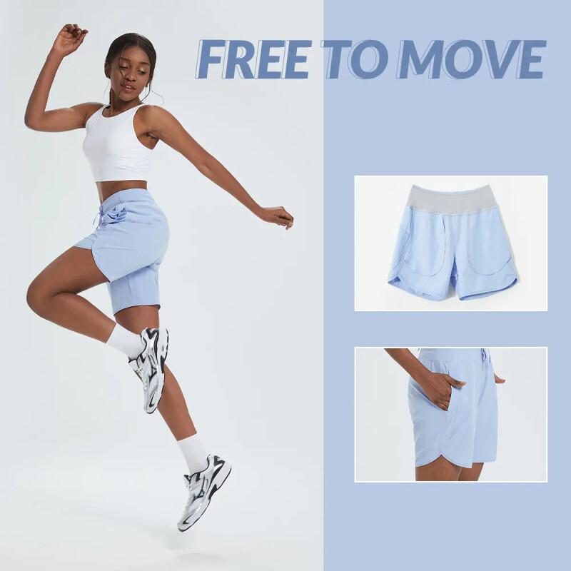 Women's 3‘’/5''/7'' Athletic Long Running Shorts - High Waistband Quick Dry