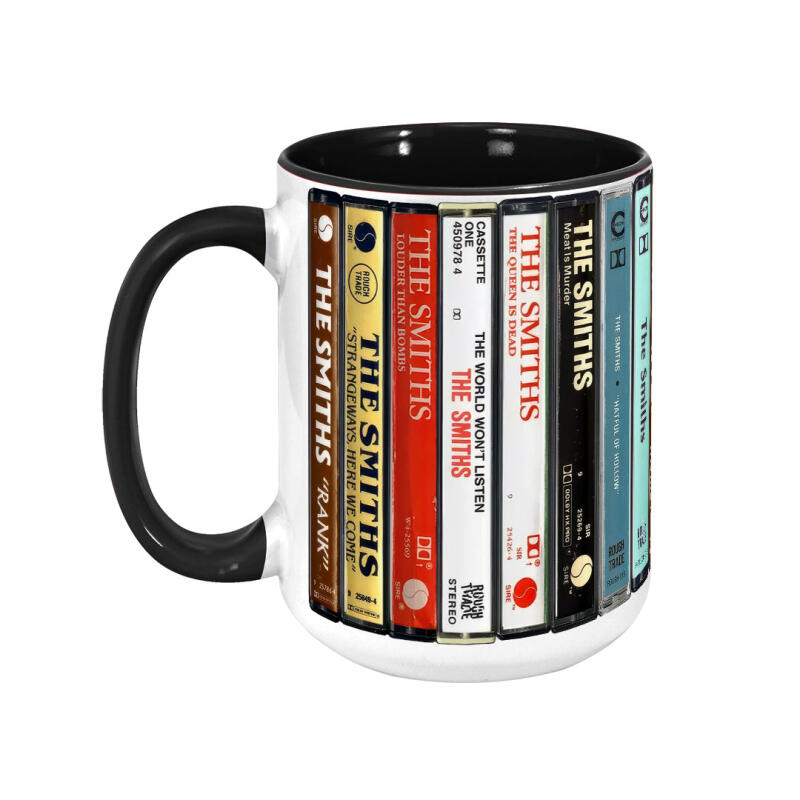 The Smiths Albums Cassette Collection Mug - Retro Music Gift